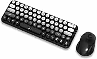 Amazon | タイプライター風キーボード マウスセット ワイヤレス